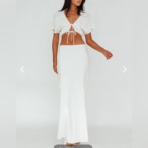 Selfie Leslie coast to coast maxi skirt S